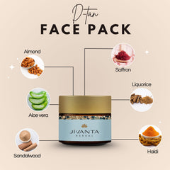 Jivanta Herbal D-Tan Face Pack