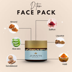 Jivanta Herbal D-Tan Face Pack