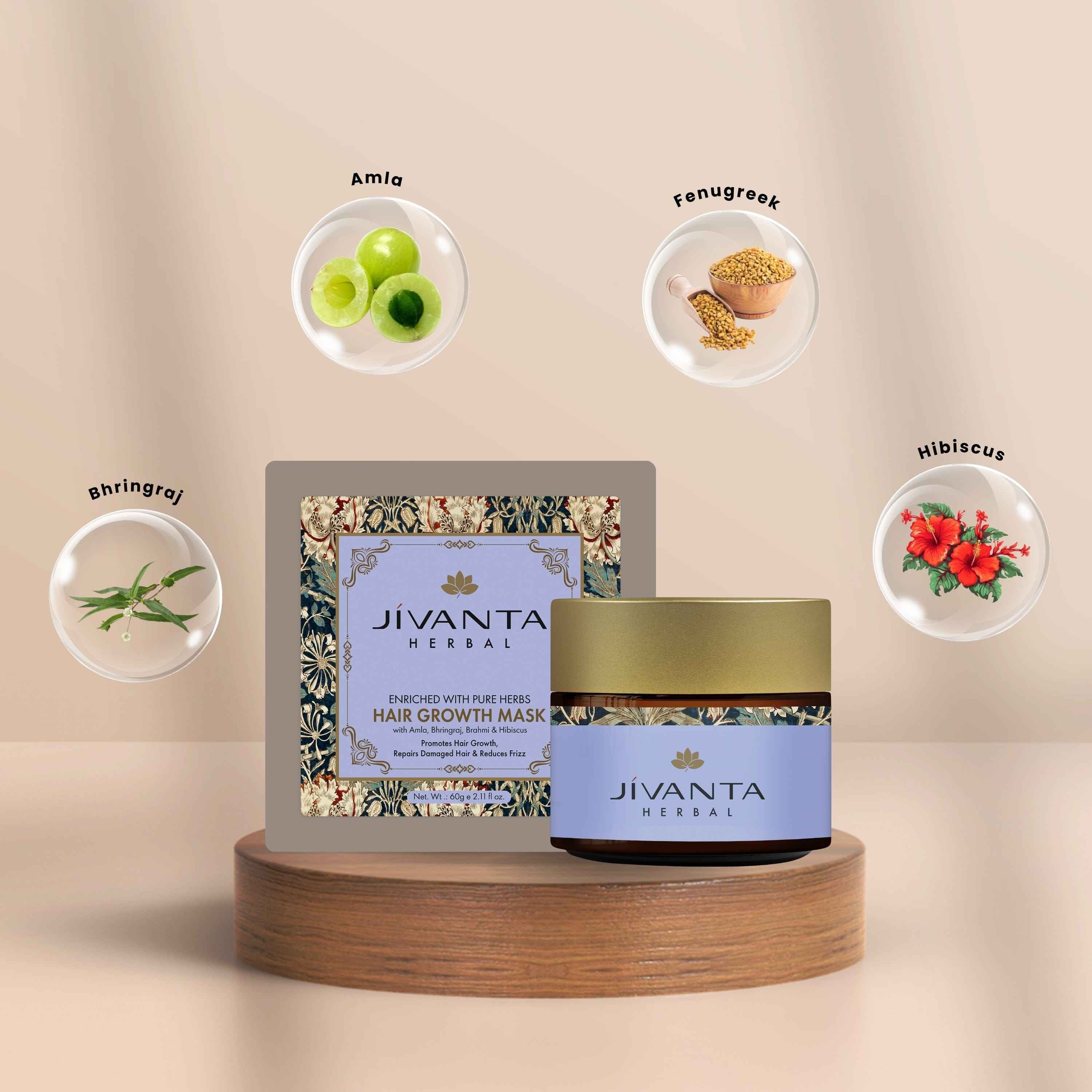 Hair Growth Mask | Ayurvedic Blend for Stronger & Healthier Hair