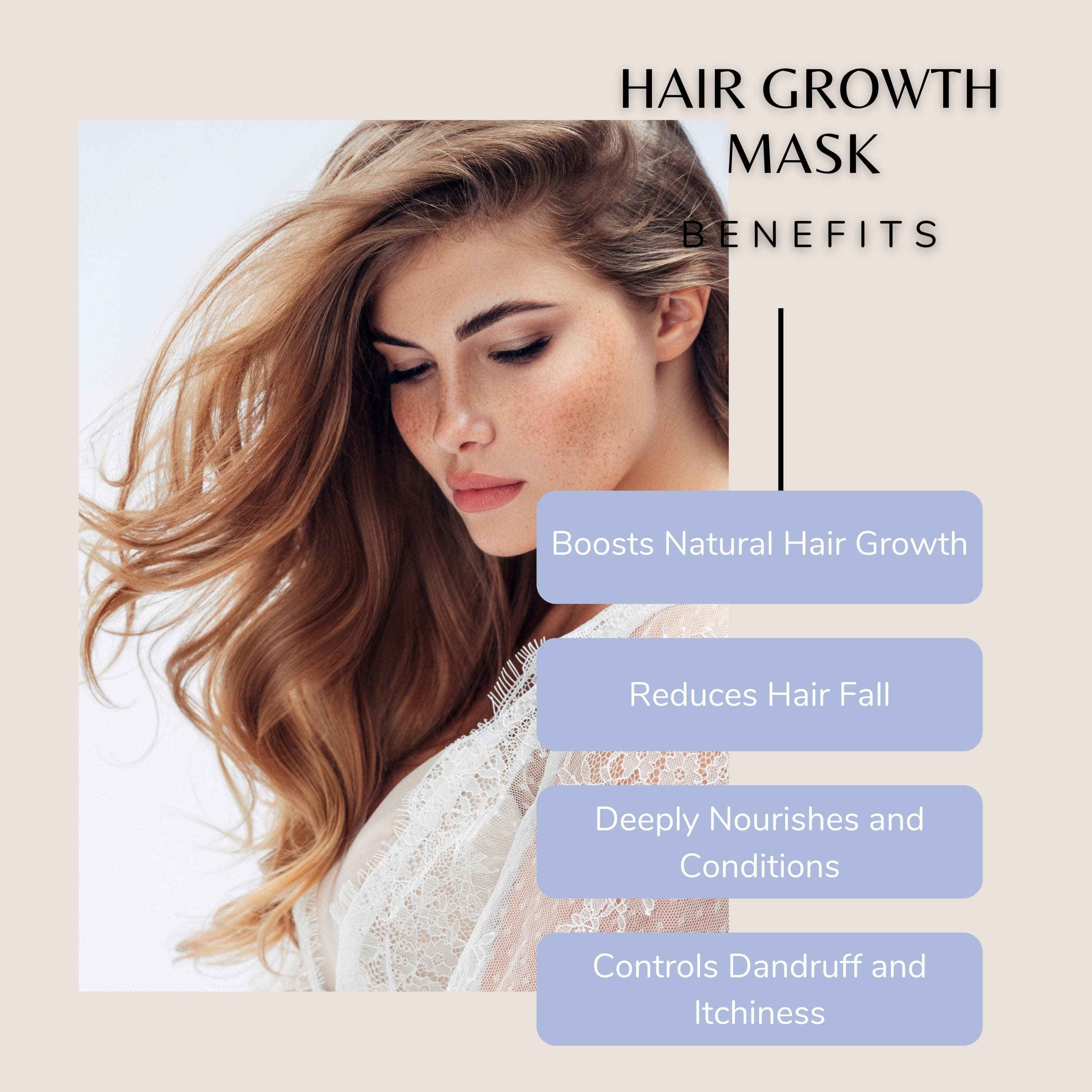 Hair Growth Mask | Ayurvedic Blend for Stronger & Healthier Hair
