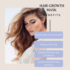Hair Growth Mask | Ayurvedic Blend for Stronger & Healthier Hair