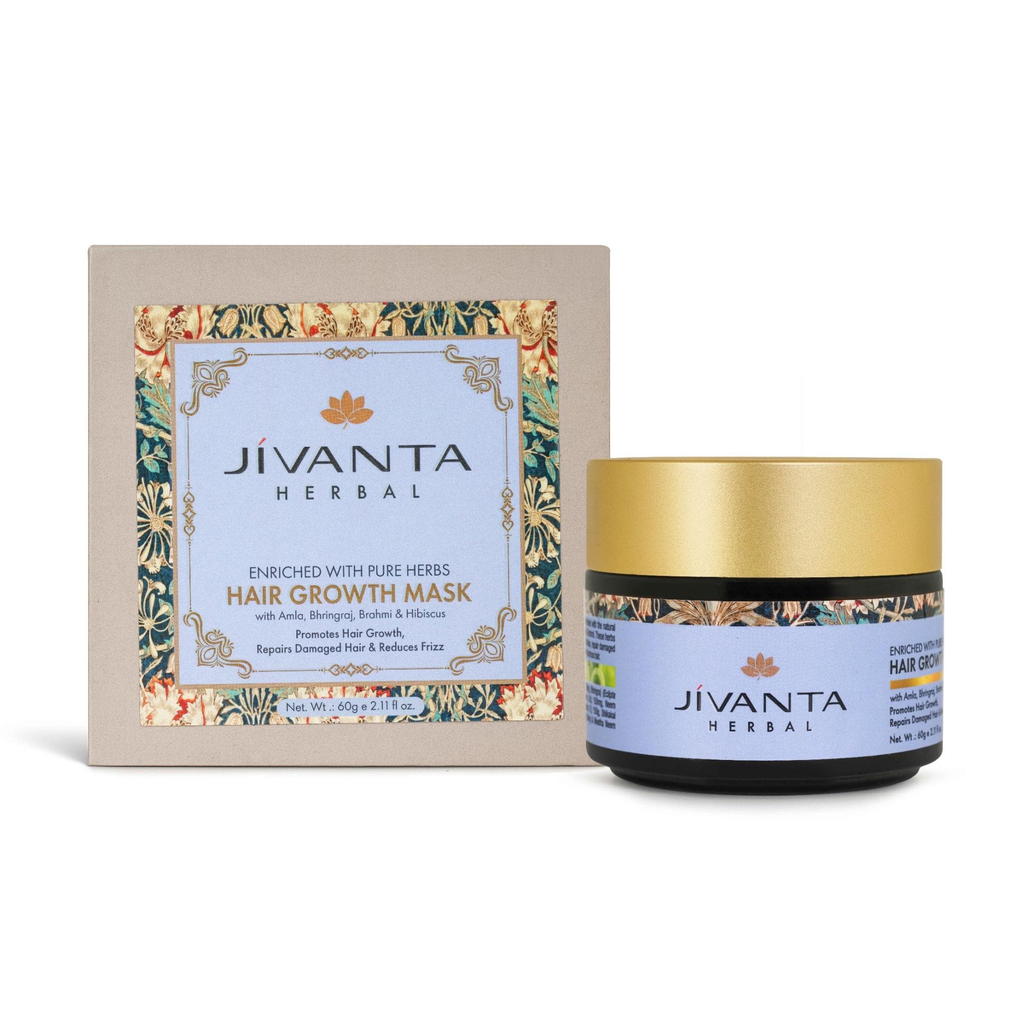Jivantaherbal Hair Growth Mask | Ayurvedic Blend for Stronger & Healthier Hair