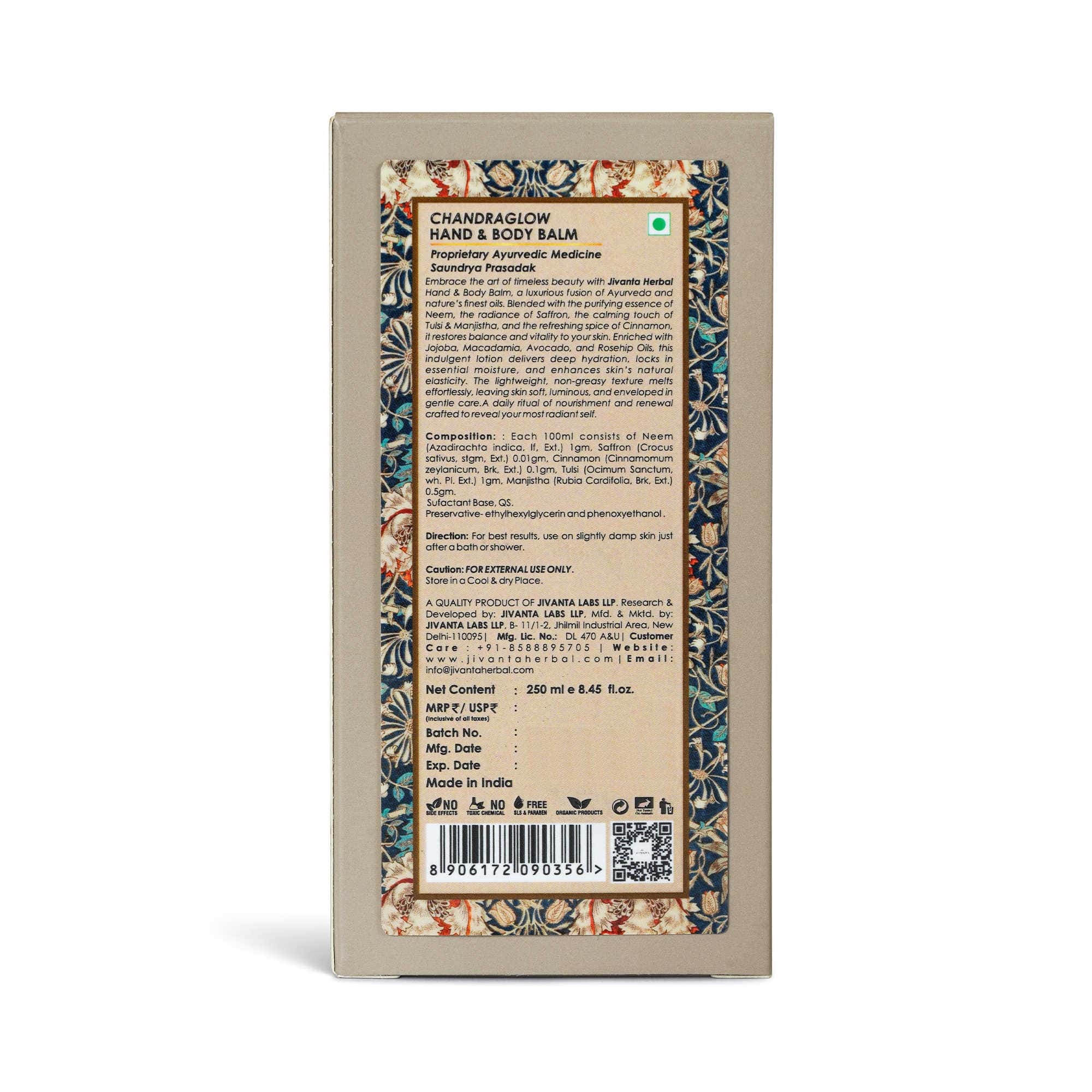 Jivantaherbal Hydrating Hand and Body Balm