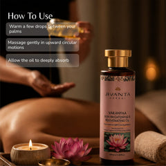 Jivantaherbal Jivanta Herbal Varnyaa Skin Brightening Body Massage Oil
