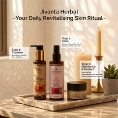 Jivantaherbal Kanaka Day Cream 3 in 1 primer | Moisturizer | Sunscreen with SPF 30+++ / UVA