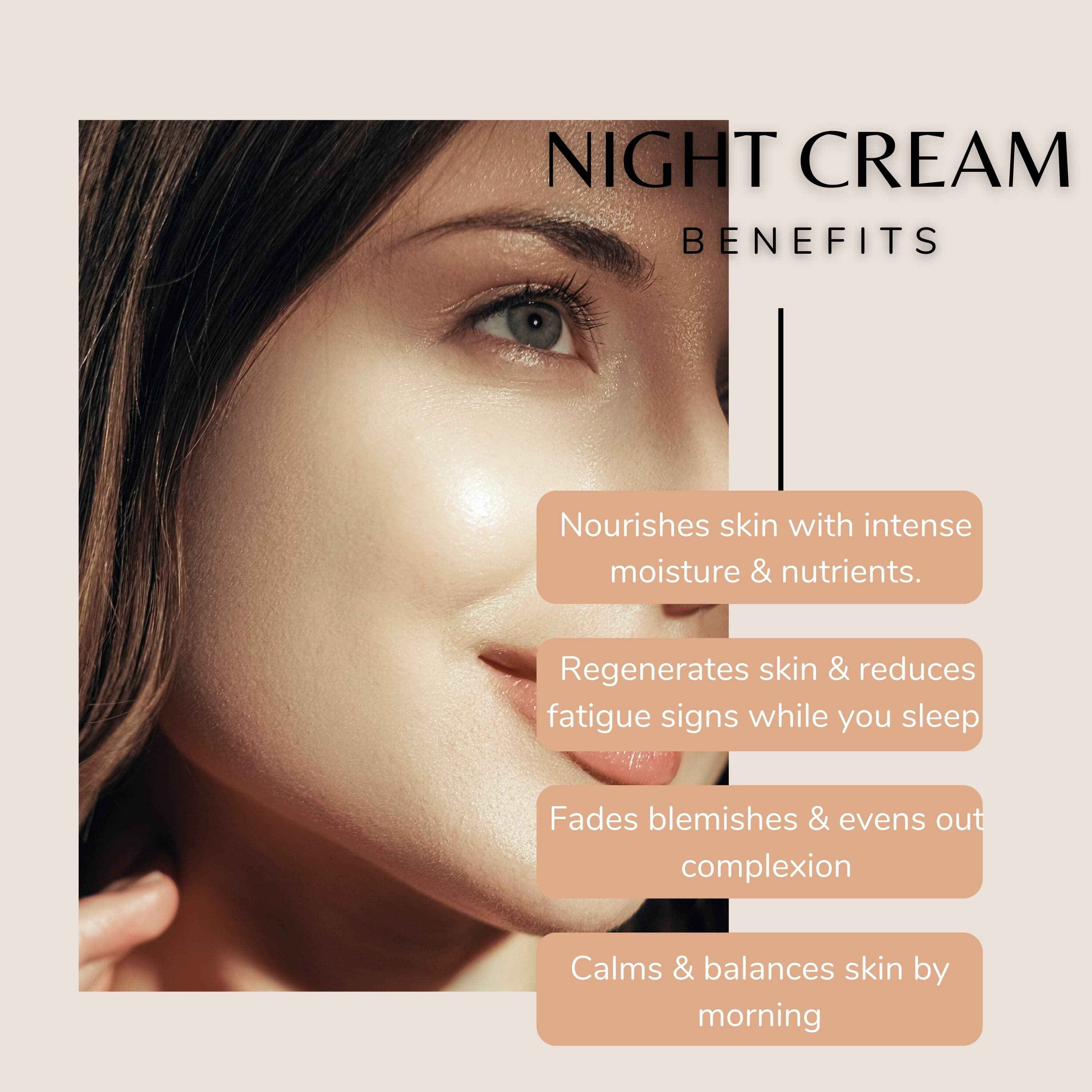 Kanaka Night Cream | Repairs & Renews | All Skin Types