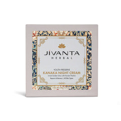 Jivantaherbal Kanaka Night Cream | Repairs & Renews | All Skin Types