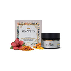 Jivantaherbal Kanaka Night Cream | Repairs & Renews | All Skin Types