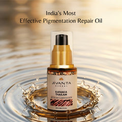 Jivantaherbal Kanaka Taila Ayurvedic Day Face Oil for Radiant Glow & Reduces Pigmentation