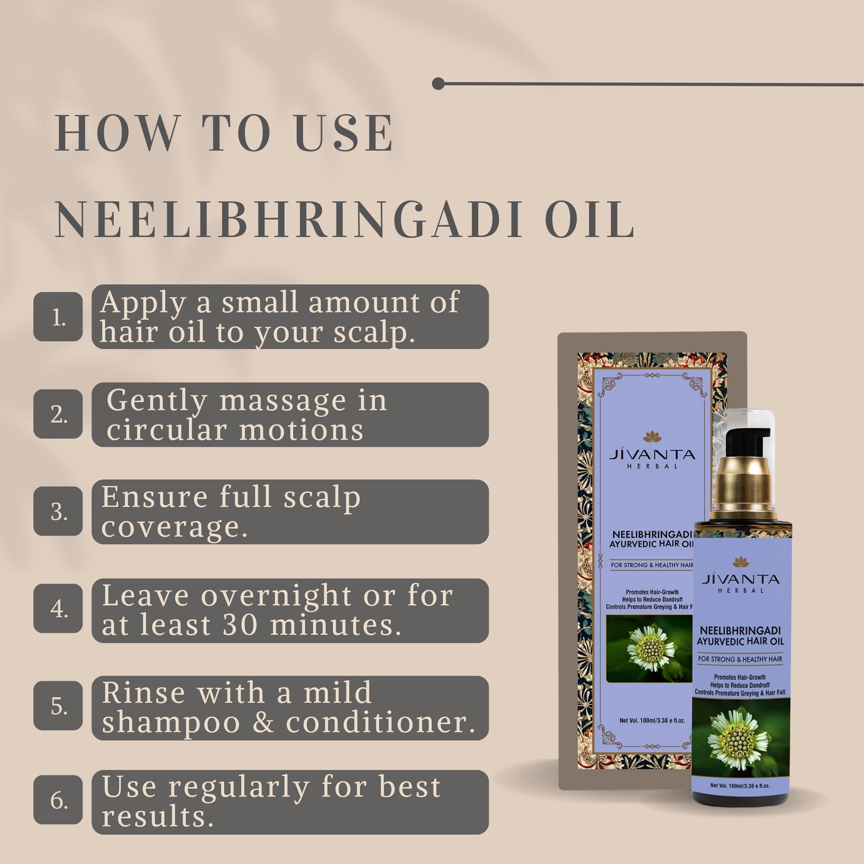Jivanta herbal Neelibhringadi Hair Oil