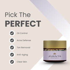 Jivanta Herbal Ubtan Face Pack for Oily Skin
