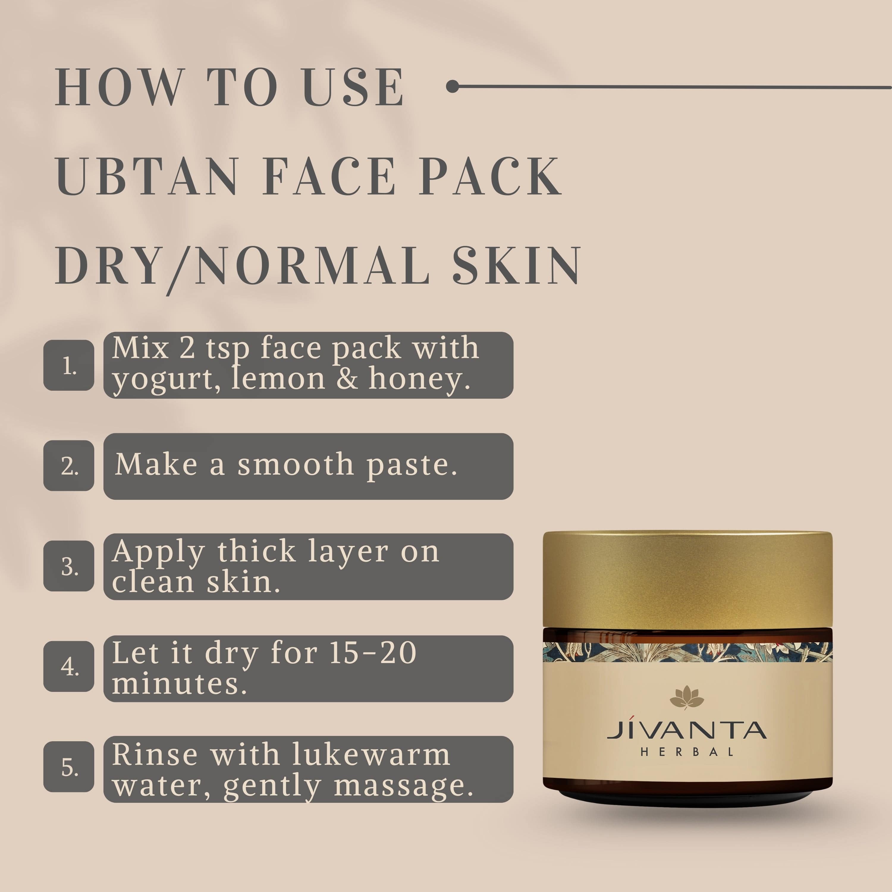 Jivanta Herbal Ubtan Face Pack