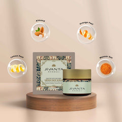 Ubtan Face Scrub for Dry/Normal Skin | Detoxifies & Exfoliats