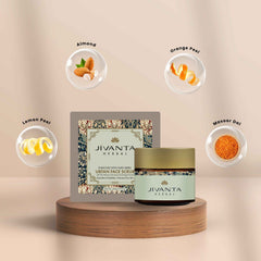 Ubtan Face Scrub for Dry/Normal Skin | Detoxifies & Exfoliats