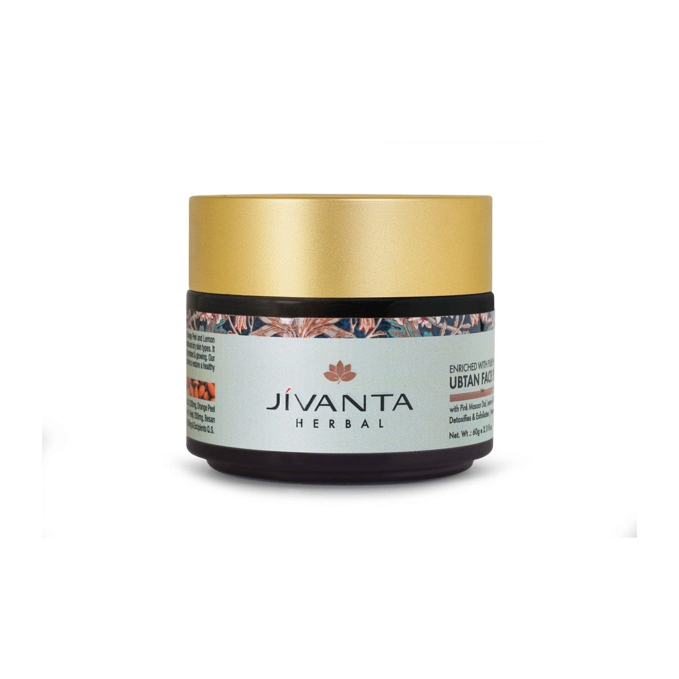 Jivantaherbal Ubtan Face Scrub for Dry/Normal Skin | Detoxifies & Exfoliats