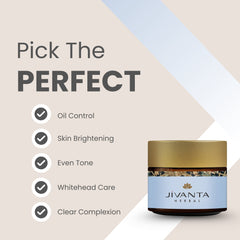 Jivanta herbal Ubtan Face Scrub for Oily Skin