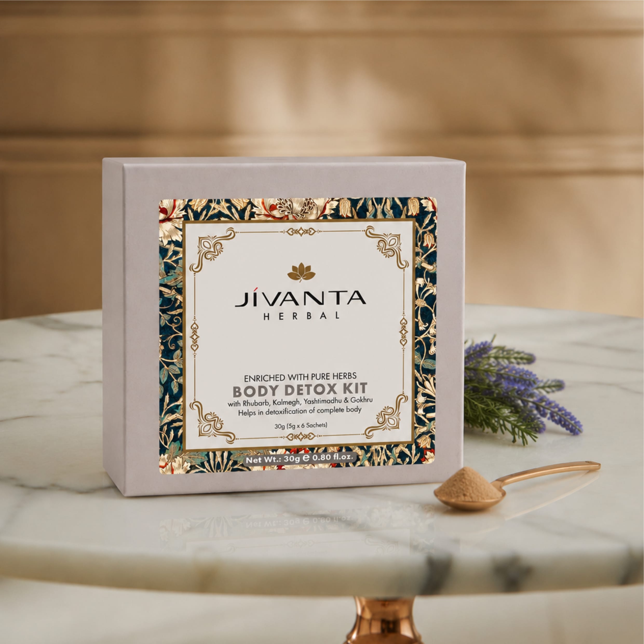 Jivantaherbal 30g ( 5g X 6 Sachets ) Body Detox Kit 30g ( 5g X 6 Sachets )