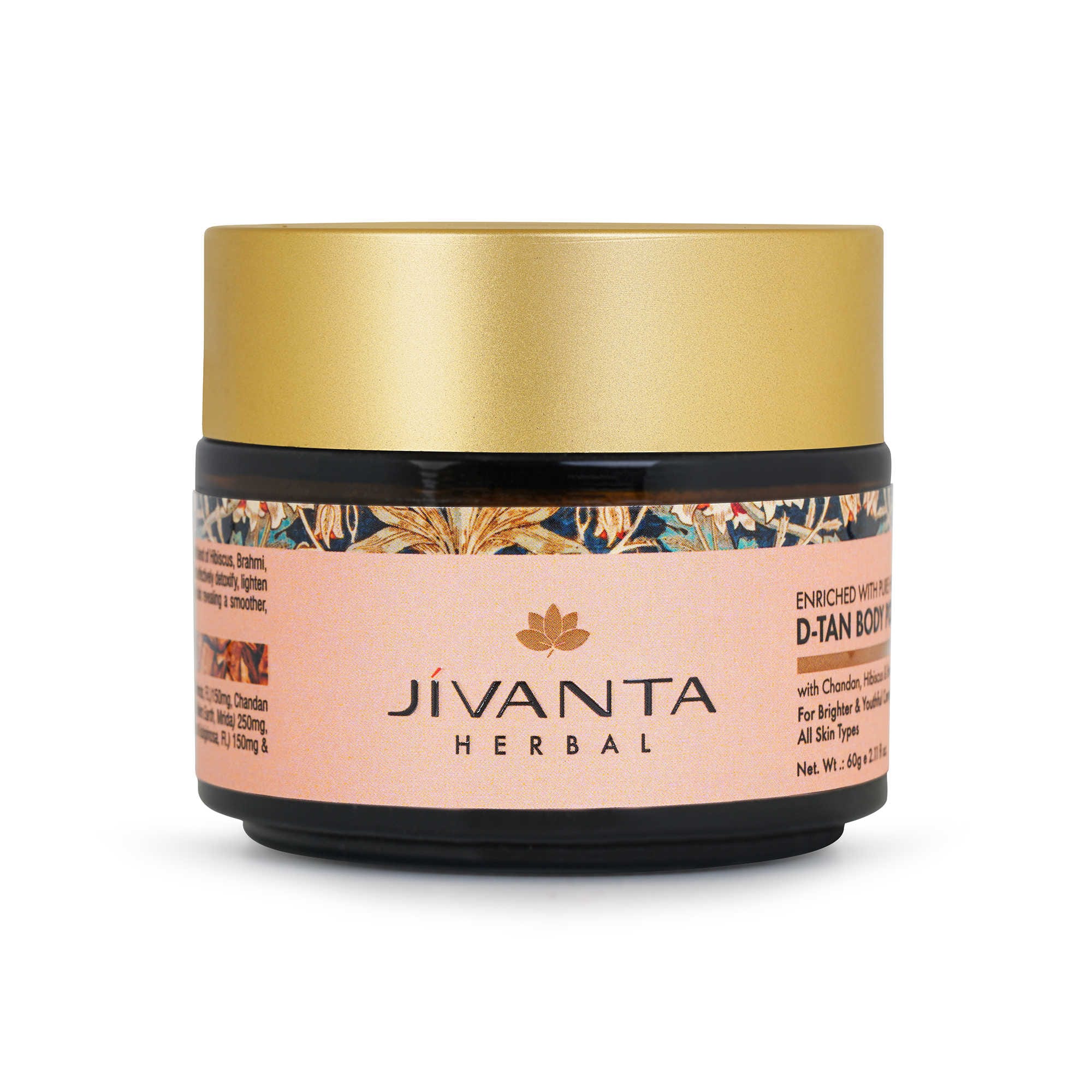 Jivantaherbal D-Tan Body Polisher | Brightening & Exfoliating Scrub for Tanned Skin