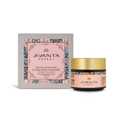Jivantaherbal D-Tan Body Polisher | Brightening & Exfoliating Scrub for Tanned Skin