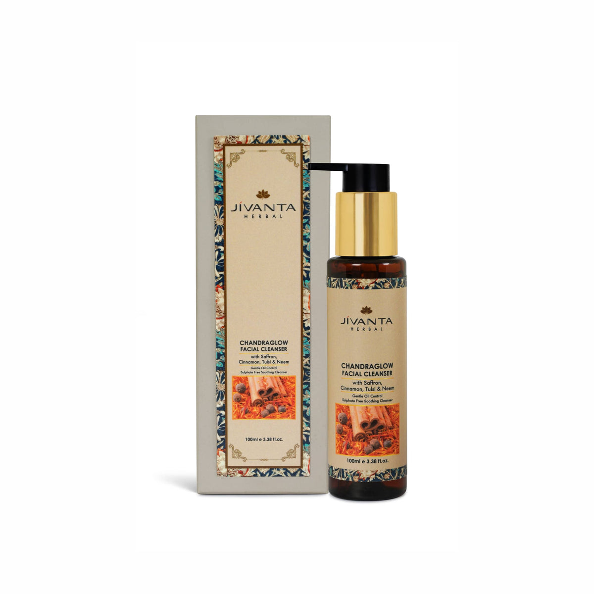 Jivantaherbal 100 Ml Jivanta Heral Chnadraglow Facial Cleanser 100 Ml