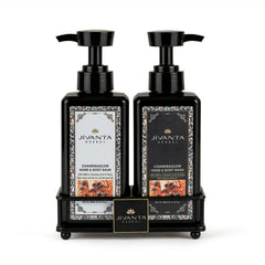Jivantaherbal 300 Ml + 300 Ml Jivanta Herbal Chandraglow Hand & Body Caddy Set