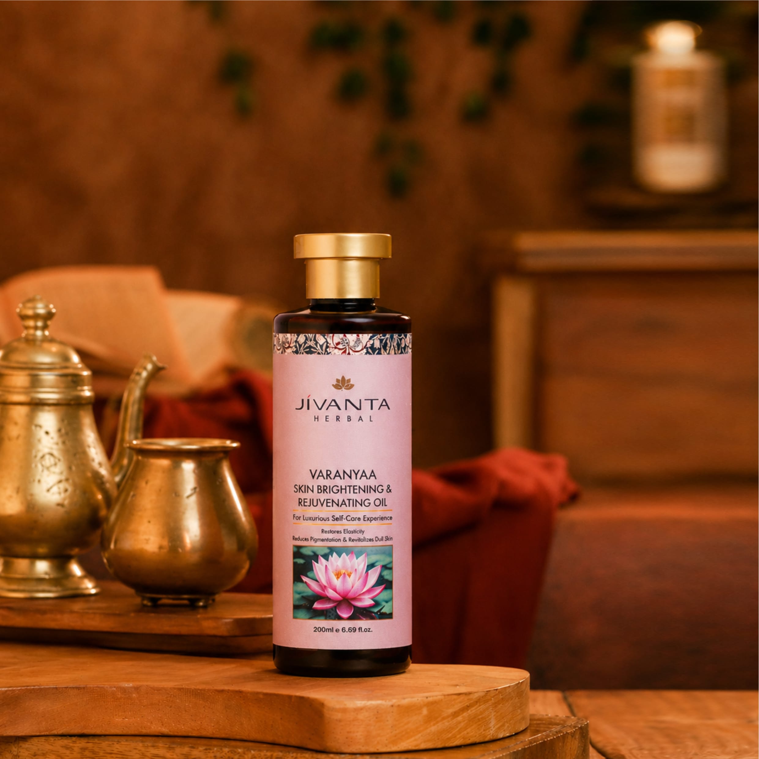 Jivantaherbal Jivanta Herbal Varnyaa Skin Brightening Body Massage Oil