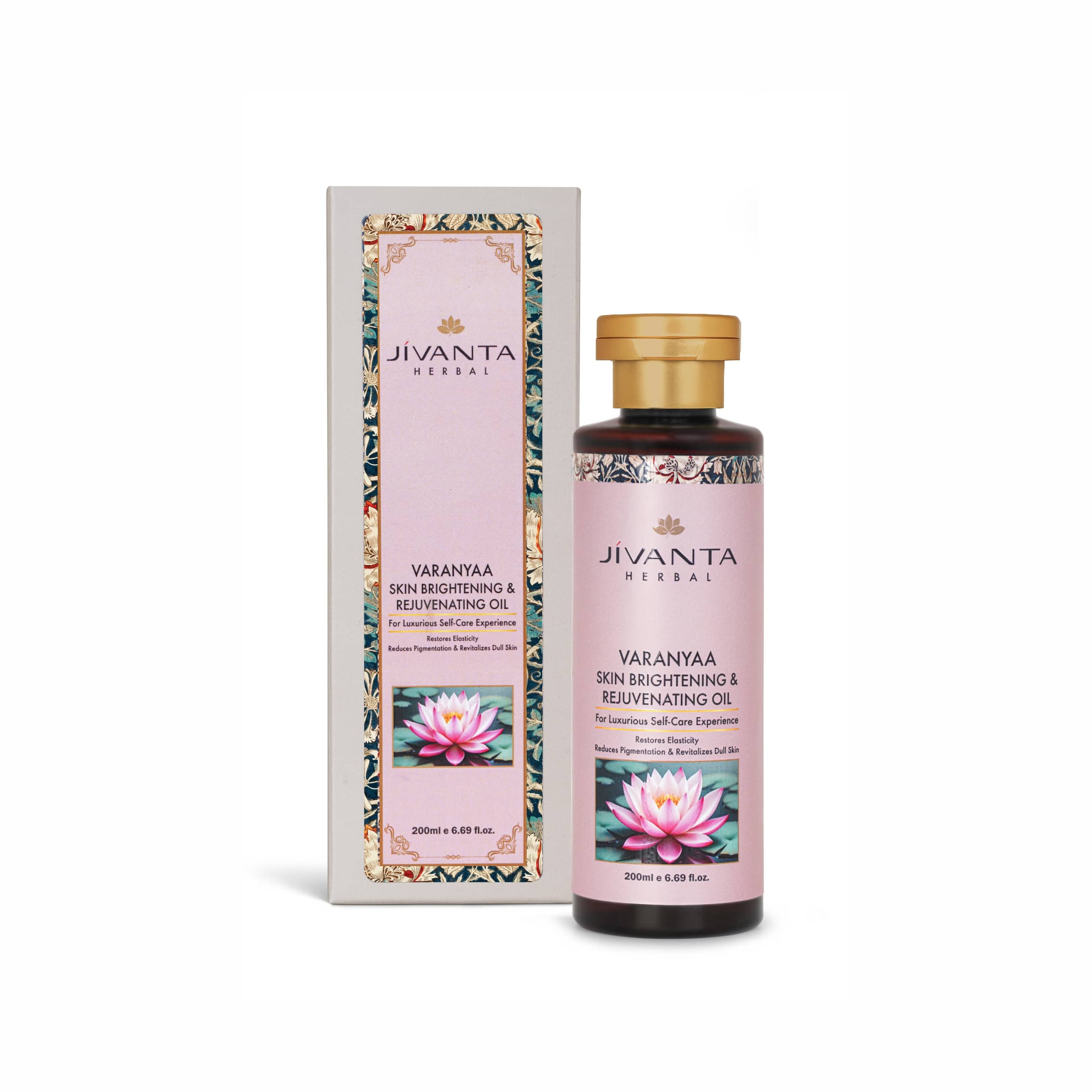 Jivantaherbal Jivanta Herbal Varnyaa Skin Brightening Body Massage Oil