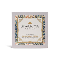 Jivantaherbal Kanaka Day Cream 3 in 1 primer | Moisturizer | Sunscreen with SPF 30+++ / UVA