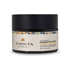 Jivantaherbal Kanaka Day Cream 3 in 1 primer | Moisturizer | Sunscreen with SPF 30+++ / UVA