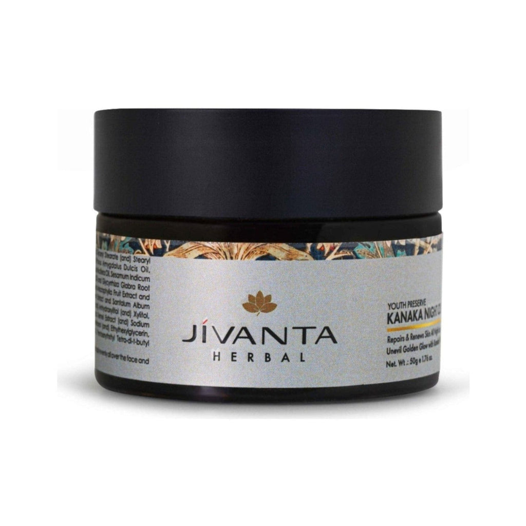 Buy Kanaka Night Cream Unveil golden glow – Jivantaherbal