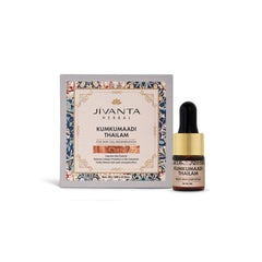 Jivantaherbal Kumkumaadi Thailam Ayurvedic Night Oil | Reduce Dark Spots & Pigmentation