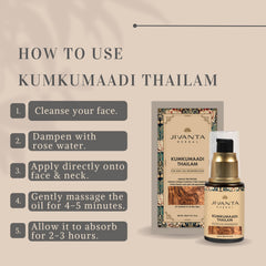 Jivantaherbal Kumkumaadi Thailam Ayurvedic Night Serum