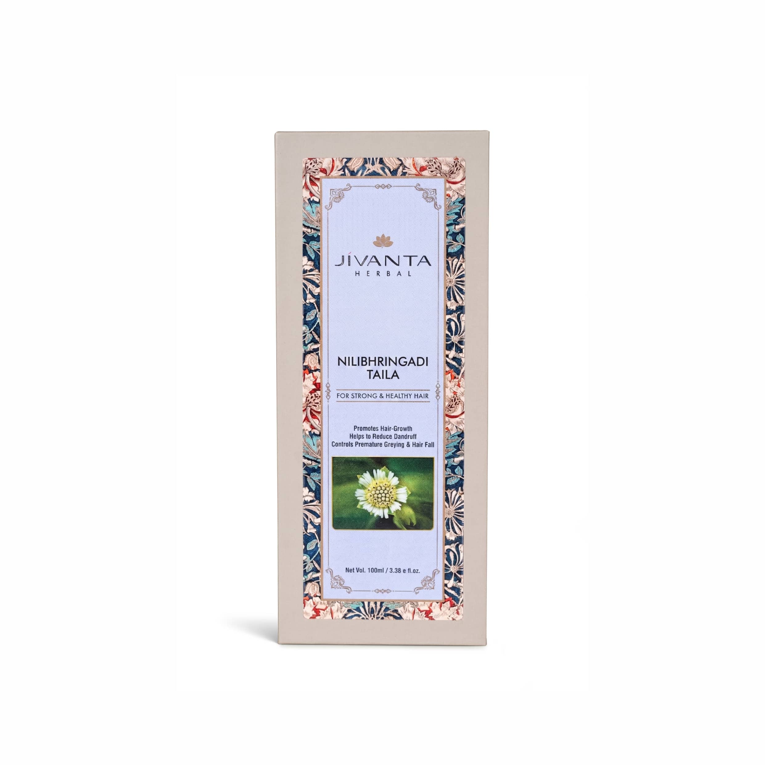 Jivantaherbal Neelibhringadi Hair Oil | Hair Growth & Controls Hairfall