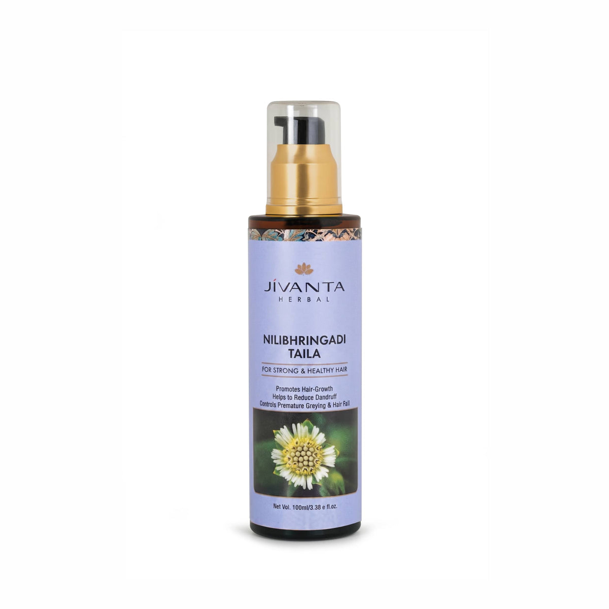 Jivantaherbal Neelibhringadi Hair Oil | Hair Growth & Controls Hairfall