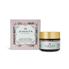 Jivantaherbal Ubtan Face Scrub for Dry/Normal Skin | Detoxifies & Exfoliats