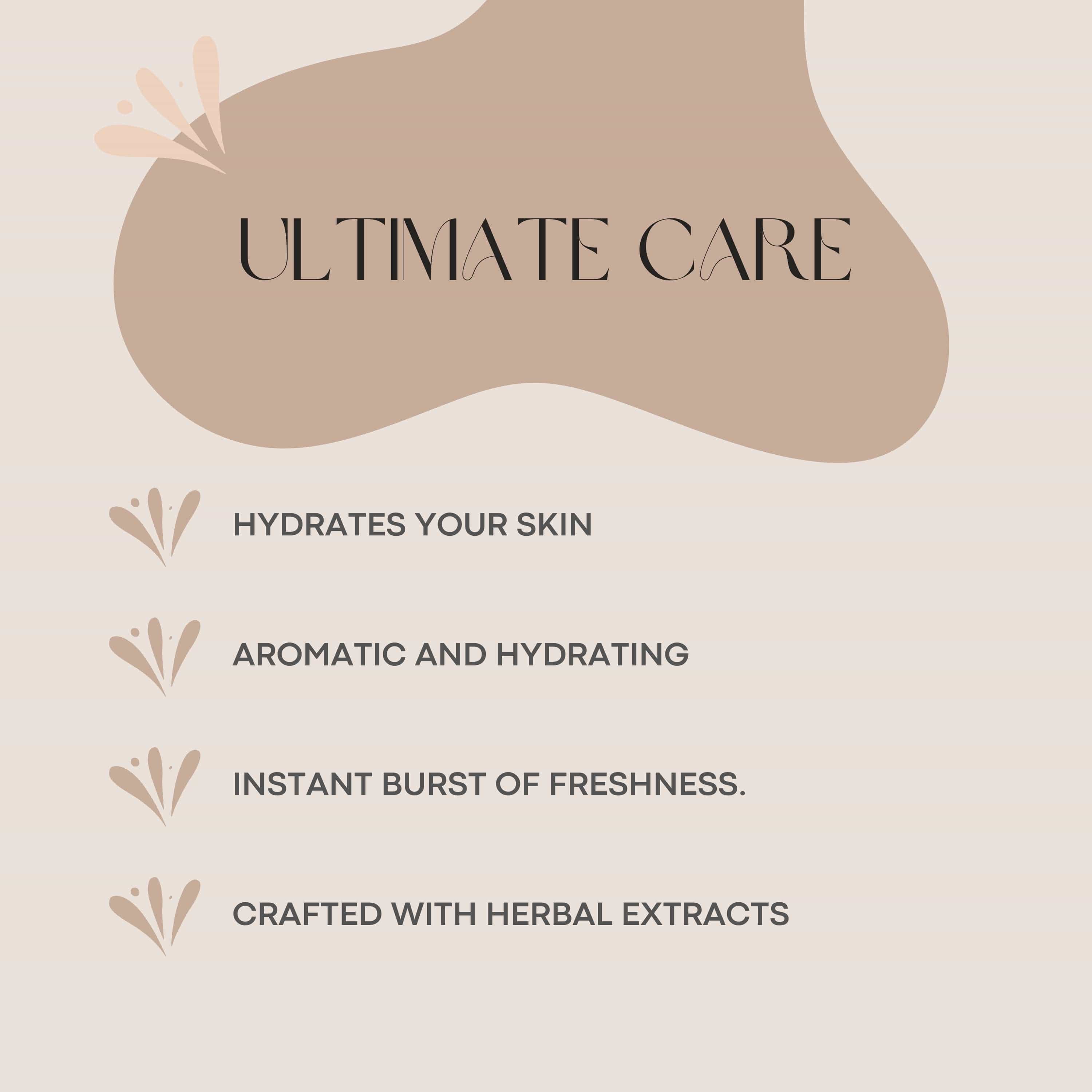 Jivantaherbal Ubtan Face Scrub + Rose Water Combo